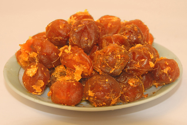 Quả mơ chữa ho lâu ngày.